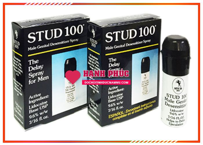Thuốc xịt chống xuất tinh sớm Stud 100 kéo dài thời gian 4